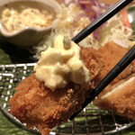 Ootoya - 広島県江田島産の大粒牡蠣と白子入り真だらのフライ