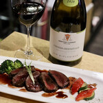 波へい - エゾ鹿のローストとシラーが幸せのマリアージュ！