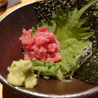 魚の中俣 銀座 - 本鮪中落ちたたき