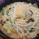 Kuruma Ya Ramen - 野菜ラーメン塩大盛り