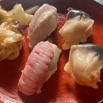 Riri Zushi - 追加のお店オススメ旬の握り寿司3種類