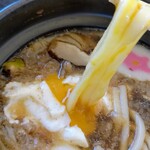 ドライブイン本郷 - 鍋焼きうどん