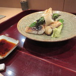 寿修 - 友人は白焼にしてもらいました。