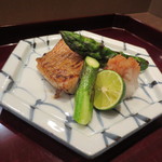 寿修 - 妻は大好きなノドグロの焼きものを。