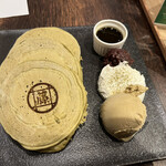 MARUFUJI CAFE - ほうじ茶パンケーキ