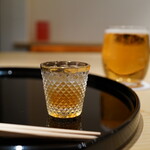 まき村 - 食前の梅酒