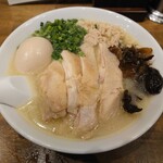 Toripaitan Ramen Toribushi - 全部のせ鶏白湯らーめん(ネギへ変更)