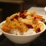 SHOSHOKUKEN - 白身魚のスパイス煮込みオンザライス