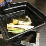 指宿白水館 - 吸物　土瓶蒸し