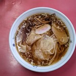 ラーメン末広本店 - ワンタンメン(2023.02)