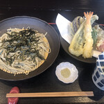 手打ち蕎麦 蔵山 - 天ざる蕎麦