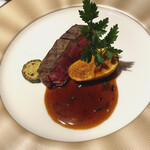 和フレンチバル村塾 屋根裏 別邸 - 国産牛フィレ肉のグリルソーストリュフ