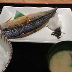 Shunkashuutou Tokinoniwa - 焼魚定食（1,000円）塩鯖です