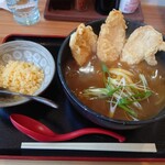 綱屋 - 料理写真:とり天カレーうどん