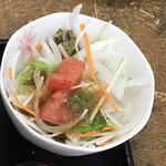 市場食堂 - 今回の小鉢はサラダ。