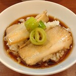 濃厚中華そば 佐とう - ご飯に汁かけでいただきました。