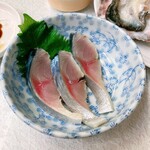 ゆたか食堂 - 静岡産鯖のしめ鯖