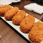 和風居酒屋 琴～koto～ - かにクリームコロッケ　3個890円を5個で発注
