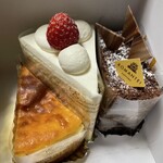 ろまん亭 - ベイクドチーズケーキ 苺のショートケーキ ショコラ