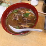 笑多 - あさり汁３００円