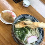 羽立 - ちくわ天うどん　いなり寿司