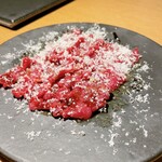 Izakaya Ofuro - 馬肉のカルパッチョ
