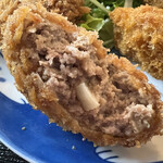 猫丸食堂 - ★猫丸メンチカツの断面