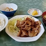 ドライブイン一番 - 料理写真:焼肉定食(750円)