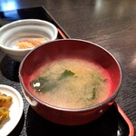 食彩料理 やま咲 - ⚫味噌汁
