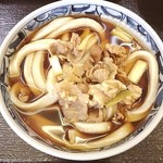 茂七 - また来ちゃった( *｀ω´) 肉汁かけうどん！