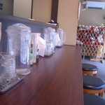 芳葉 - カウンター席