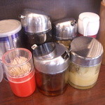 芳葉 - 卓上調味料