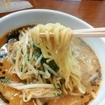 縮れ中太麺