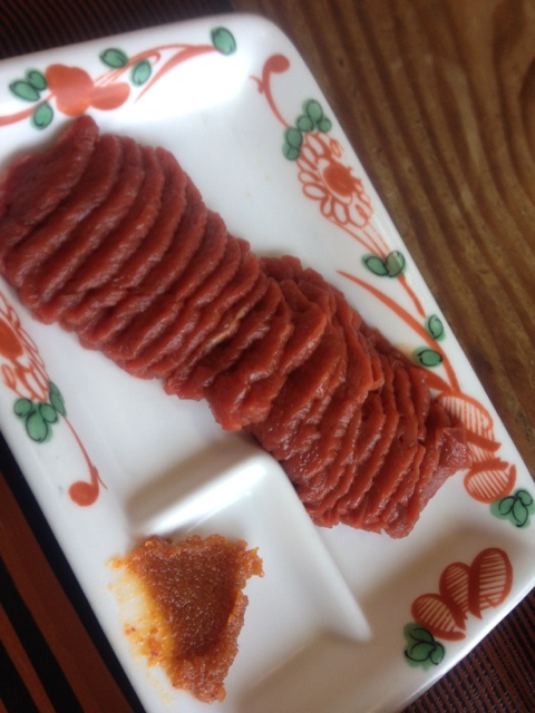 桜肉 馬刺しを食べるなら こちら By Aruru564 堀商店 坂下ドライブイン 民宿 堀 会津坂下 馬肉料理 食べログ