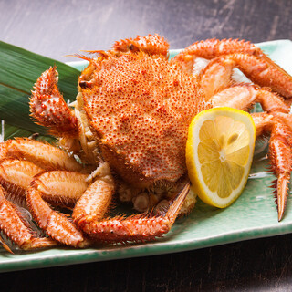 I recommend Ikataro! Hama-boiled hair crab
