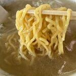 かつ平 - ラーメンしお味の麺