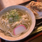西尾製麺所 - かき揚げうどん　温　¥700(税込)