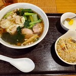Onfuku - チャーシューワンタン麵セット