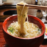 比良山荘 - ◎麺は京都の中華の名店「齋華」の特注麺