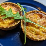 Seasonal vegetable mini quiche