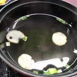 伊藤家 - これは永谷園？の松茸の業務用お吸い物だと思う