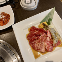 叙々苑 新宿小田急ハルク店 - ミックスランチの焼物&たんざくタン