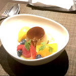 ボナ・フェスタ - みんな大好き　プリンアラモード　召し上がれ