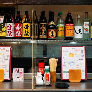 全国の厳選地酒が多数◎愛酒家も喜ぶドリンクメニューをご提供