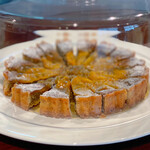 パティスリー＆ブーランジェリー ラ・パルム・ドール - 柿とほうじ茶のタルト