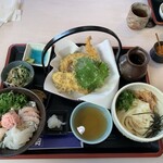 将 - 海鮮丼とミニうどん・天ぷら付