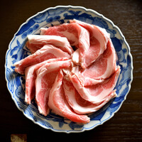金華豚のしゃぶしゃぶ