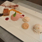 リストランテ ラ チャウ - デザート盛り合わせ