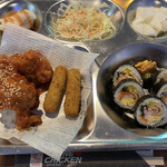 NENE CHICKEN - 料理写真:チキンキンパプレート