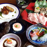 Prix-fixe course “Nishiki”…Same-day order available◎